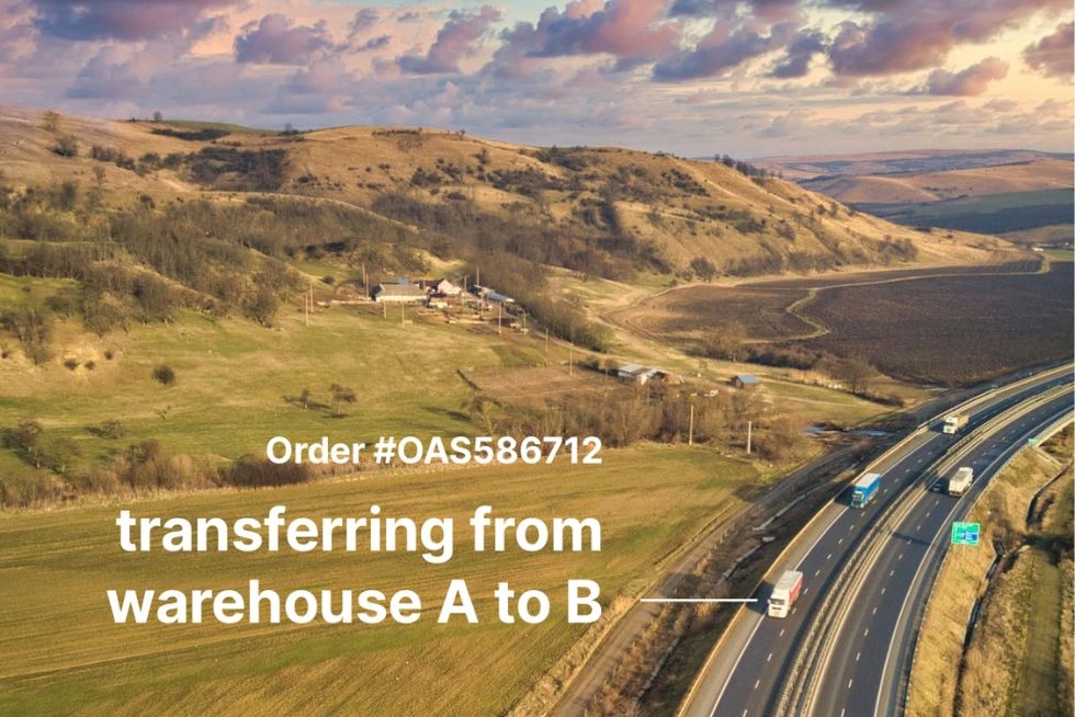 create transfer orders